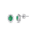 2.04 Karat Anturaj Solo Zümrüt Diamante Orecchini