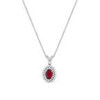 0.97 Karat Yakut Diamante Collana