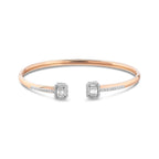 0.51 Karat Blake Baget Diamante Kelepçe