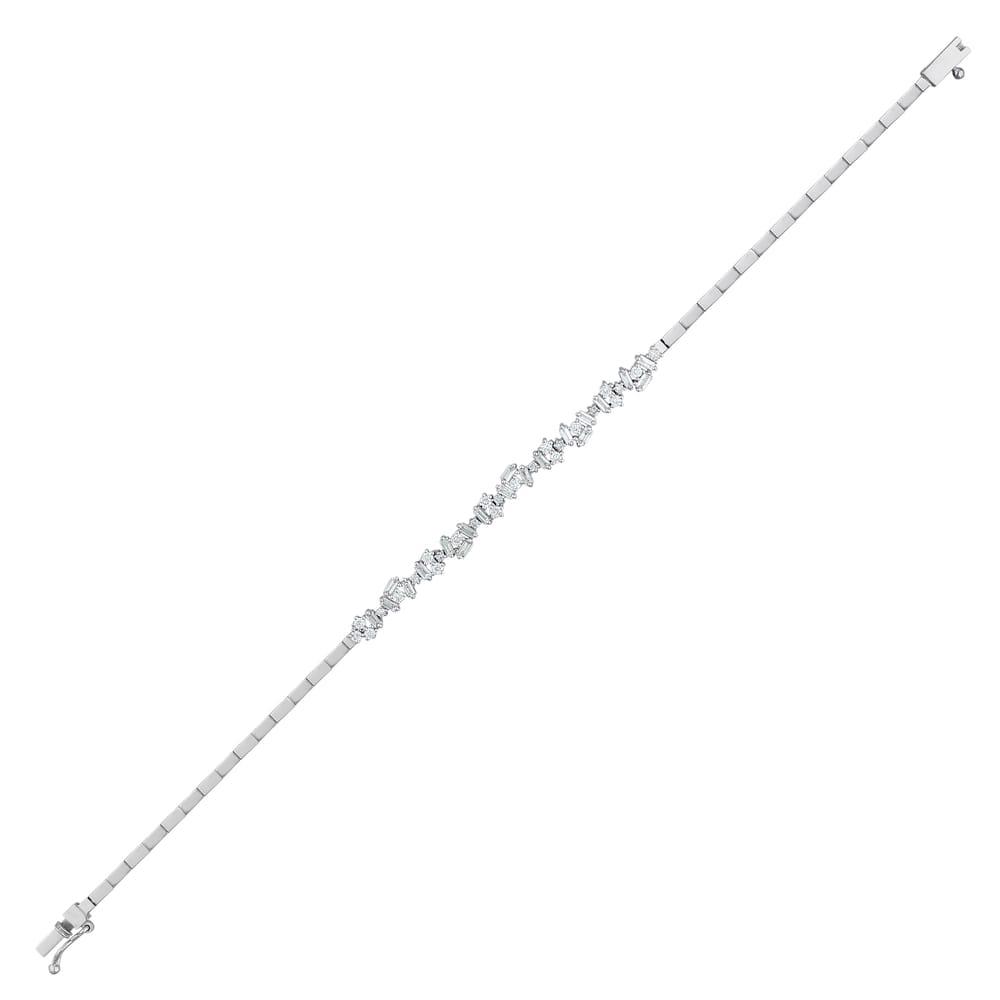 0.84 Karat Molly Baget Diamante Bracciale