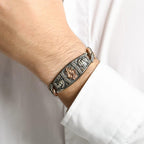 0.40 Karat Ancla Diamante Erkek Bracciale