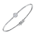 0.27 Karat Laranj Diamante Bracciale