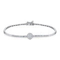 0.27 Karat Laranj Diamante Bracciale