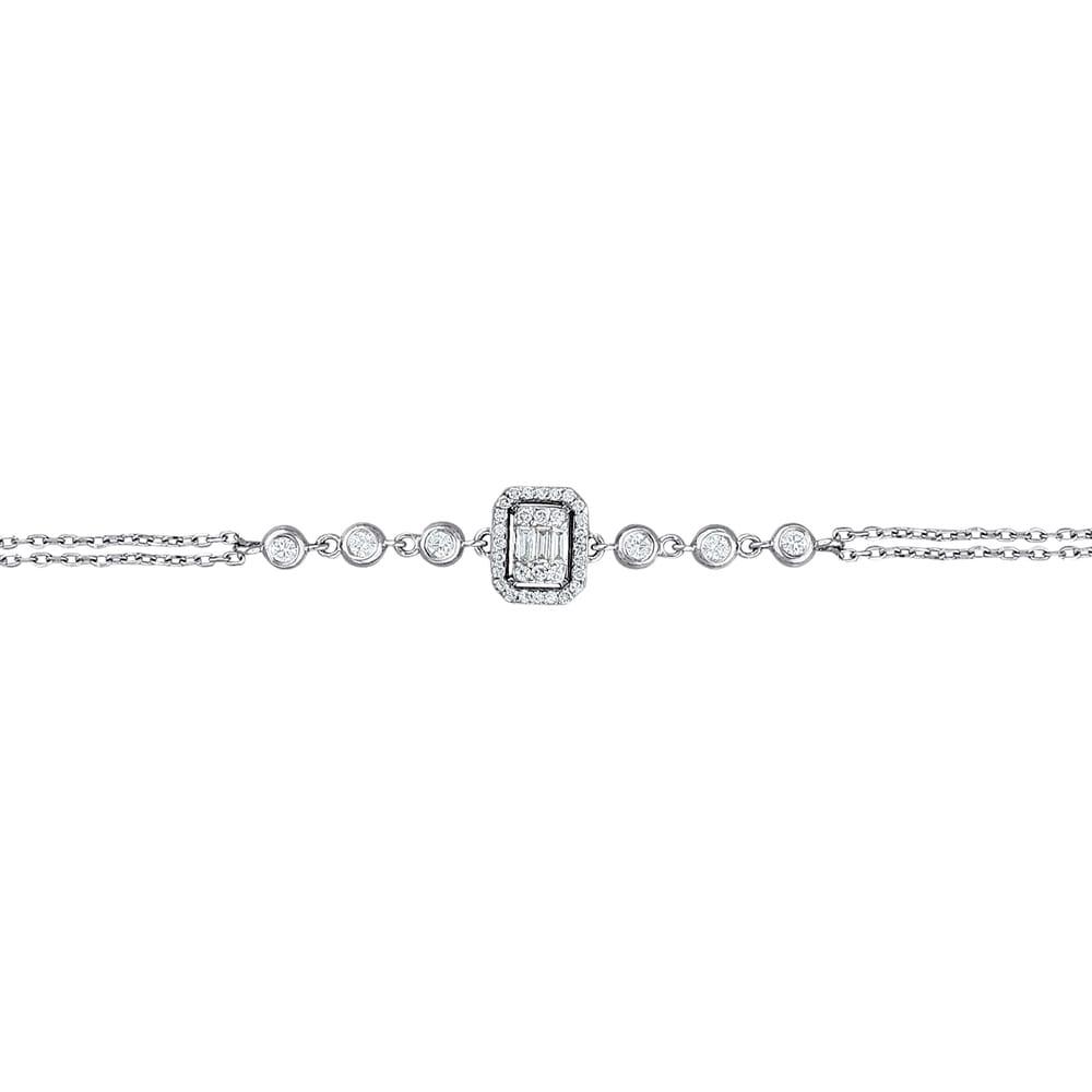 0.61 Karat Stevie Baget Diamante Bracciale