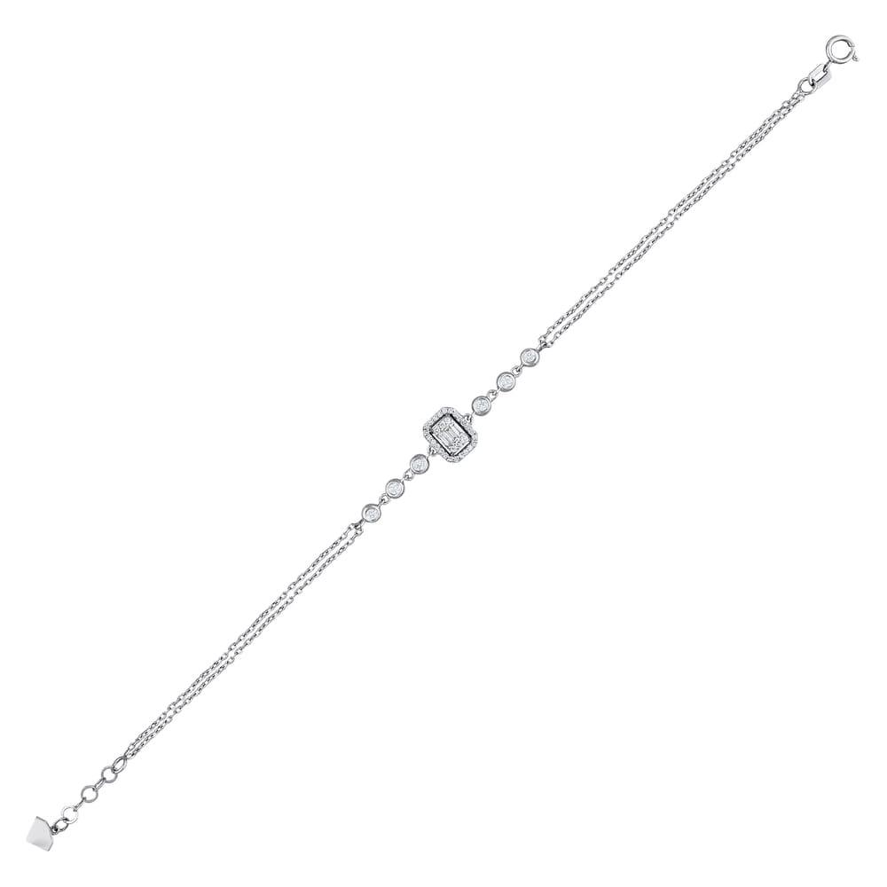 0.61 Karat Stevie Baget Diamante Bracciale