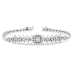 0.99 Karat Baget Diamante Bracciale