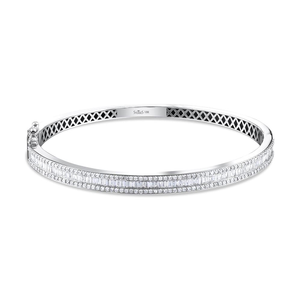 2.62 Karat Desmos Baget Diamante Bracciale