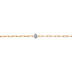 0.16 Karat Cherry Baget Diamante Bracciale