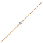 0.16 Karat Cherry Baget Diamante Bracciale
