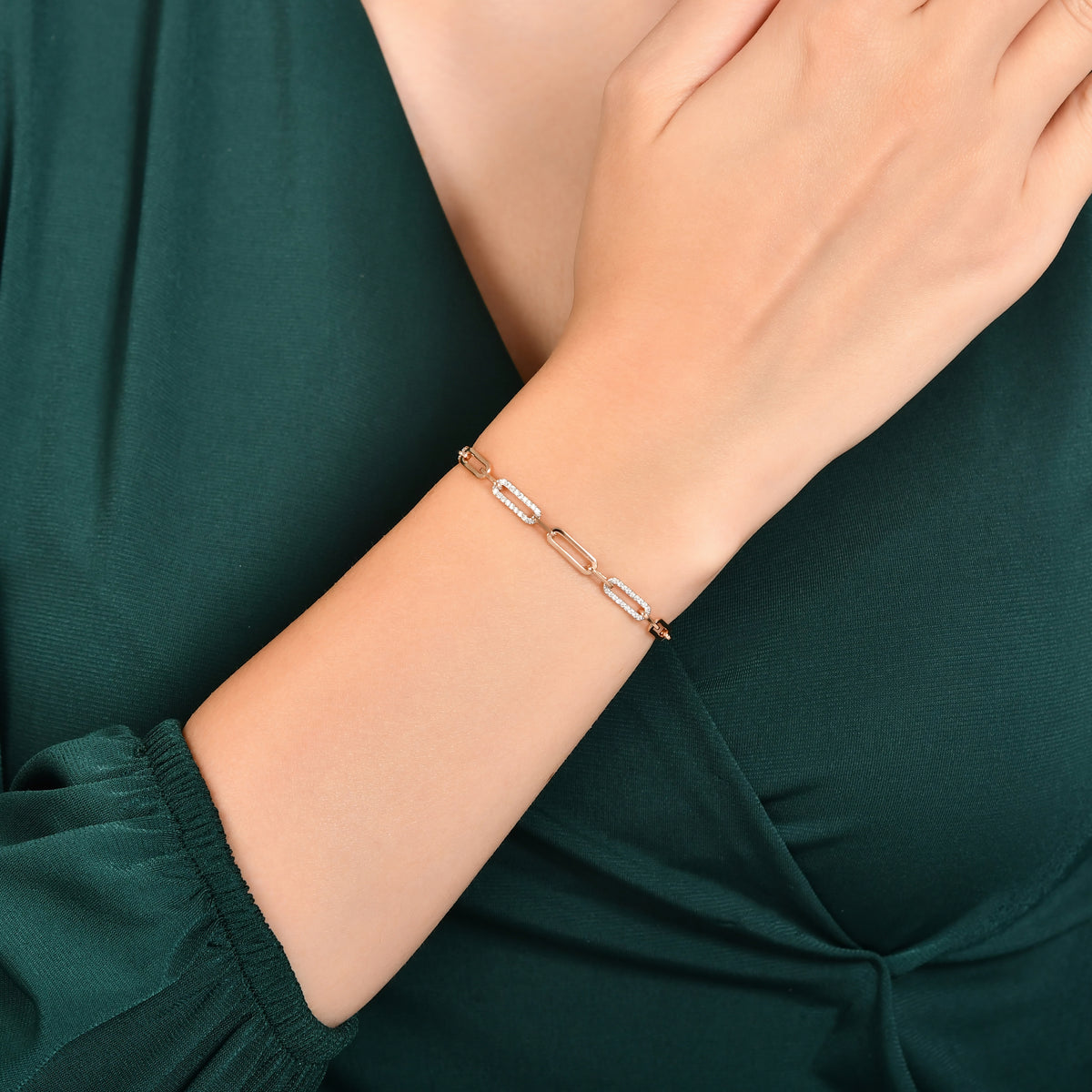 0.40 Karat Cherry Diamante Bracciale