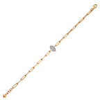 0.18 Karat Cherry Baget Pırlanta Bileklik