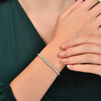 4.67 Karat Alacer Diamante Su Yolu Bracciale