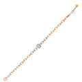 0.38 Karat Cherry Baget Diamante Bracciale