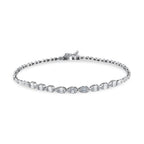 0.62 Karat Baget Diamante Bracciale