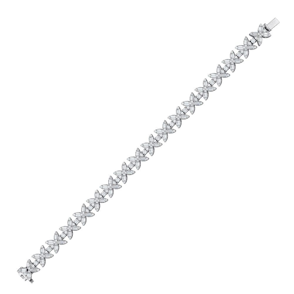 4.65 Karat Lily Baget Diamante Bracciale