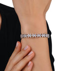 4.65 Karat Lily Baget Pırlanta Bileklik