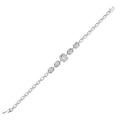 1.35 Karat Baget Diamante Bracciale