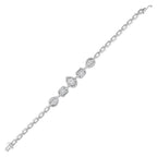1.23 Karat Baget Diamante Bracciale