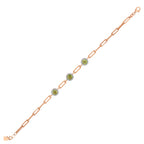 1.73 Karat Cherry Peridot Pırlanta Bileklik