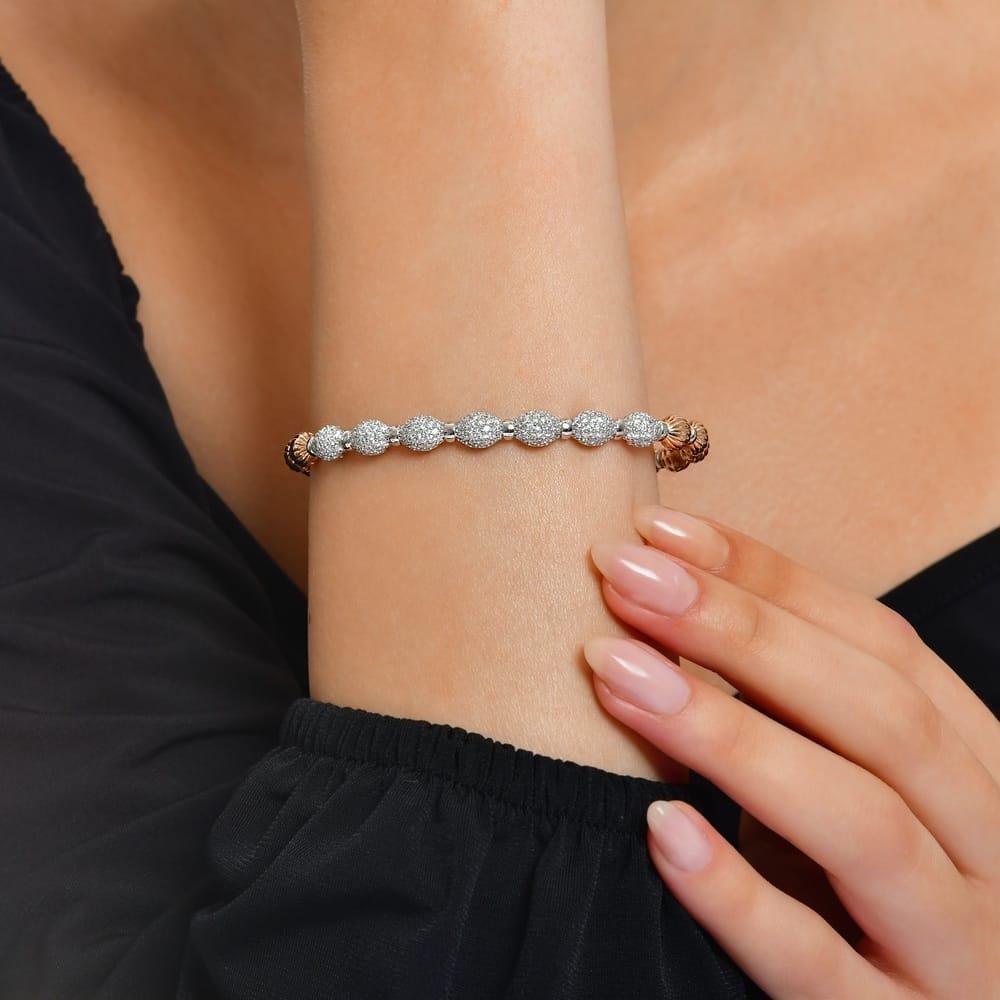 1.49 Karat Zia Diamante Bracciale