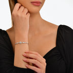 0.92 Karat matrimonio Baget Diamante Bracciale