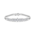 1.47 Karat matrimonio Baget Diamante Bracciale