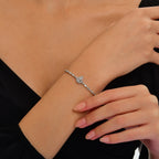0.63 Karat Wedding Baget Pırlanta Bileklik