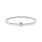 0.64 Karat matrimonio Baget Diamante Bracciale