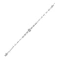 0.86 Karat matrimonio Baget Diamante Bracciale