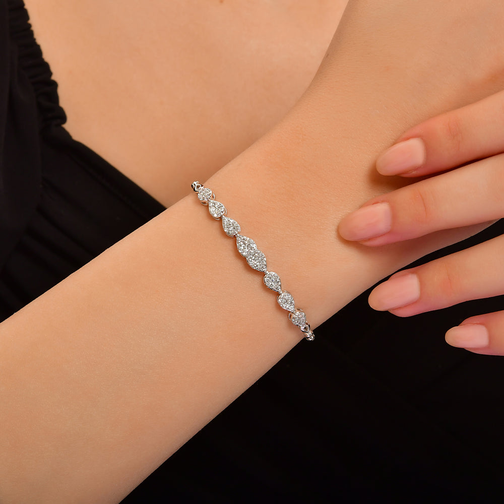 1.15 Karat Wedding Pırlanta Bileklik