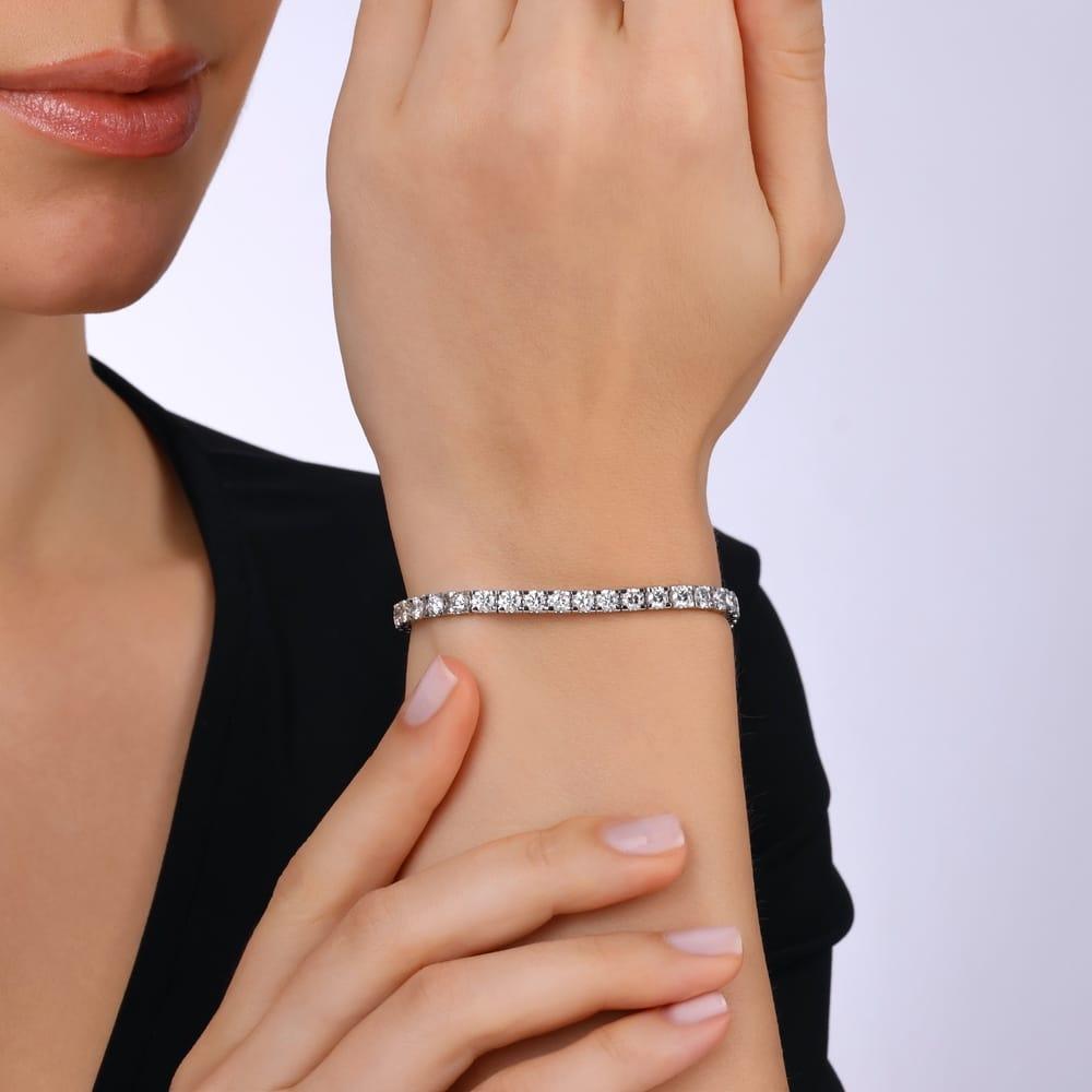 7.51 Karat Nexus Diamante Su Yolu Bracciale