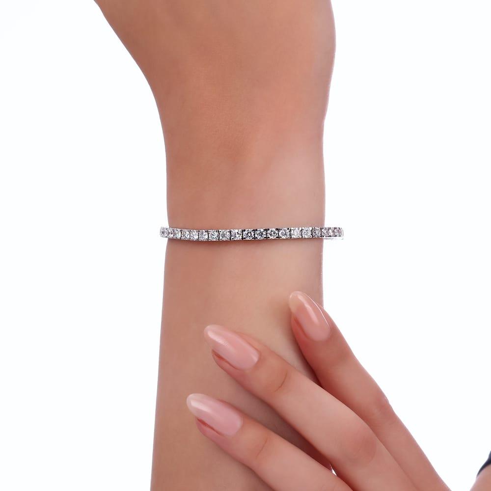 4.83 Karat Nexus Diamante Su Yolu Bracciale