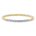 0.65 Karat Baget Diamante Bracciale