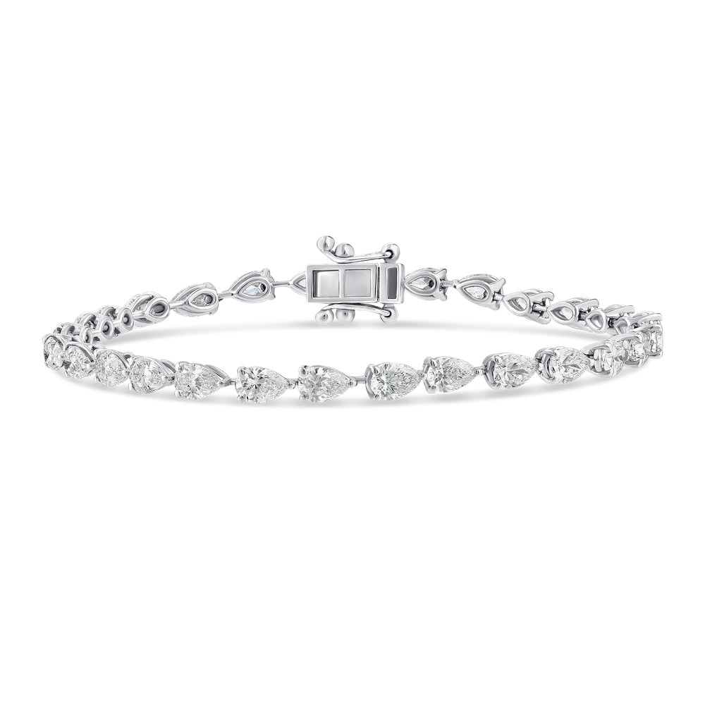 6.91 Karat Damla Diamante Bracciale