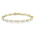 14.28 Karat Eximius Fancy Diamante Bracciale