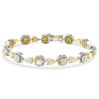 15.62 Karat Verus Fancy Diamante Bracciale