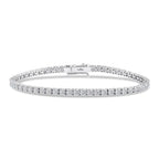 7.01 Karat Diamante Su Yolu Bracciale