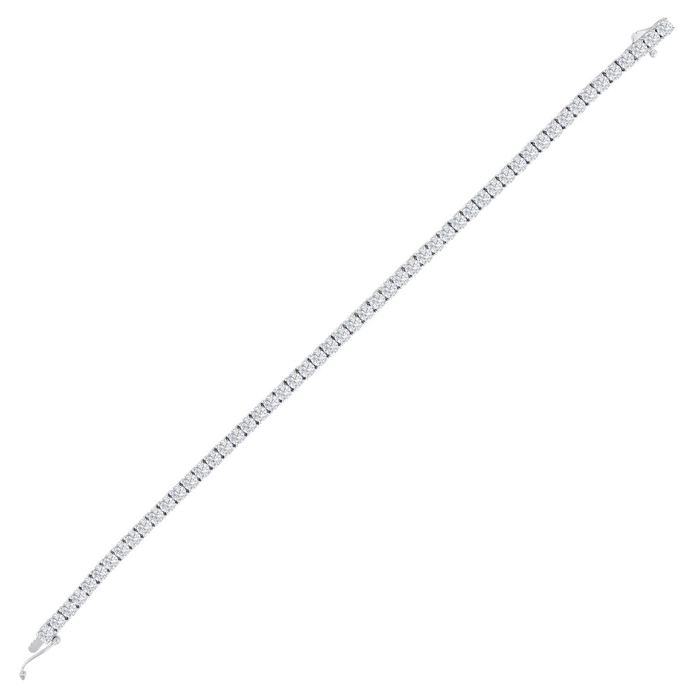 7.14 Karat Diamante Su Yolu Bracciale
