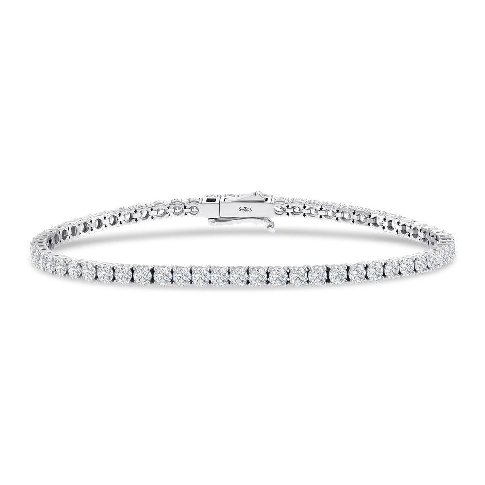 6.11 Karat Diamante Su Yolu Bracciale