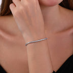 1.86 Karat Diamante Su Yolu Bracciale