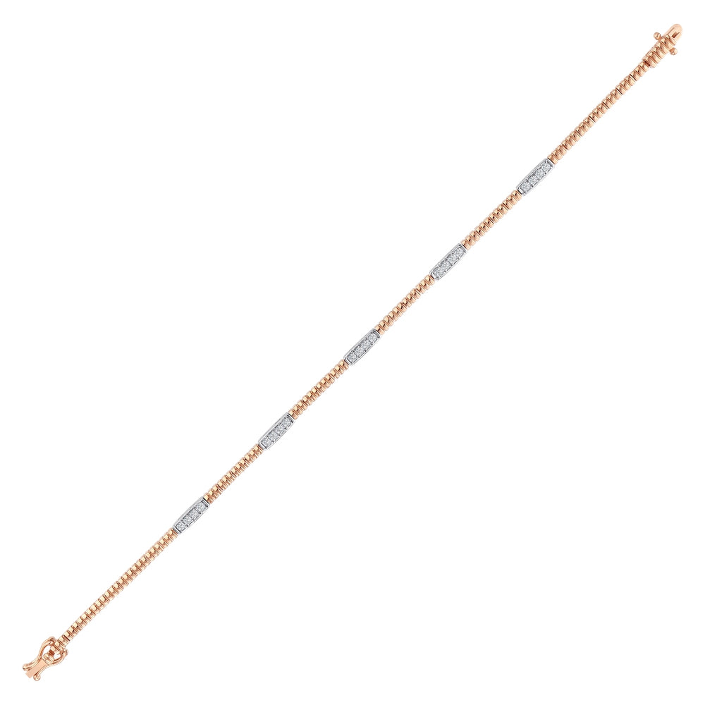 0.40 Karat Diamante Bracciale