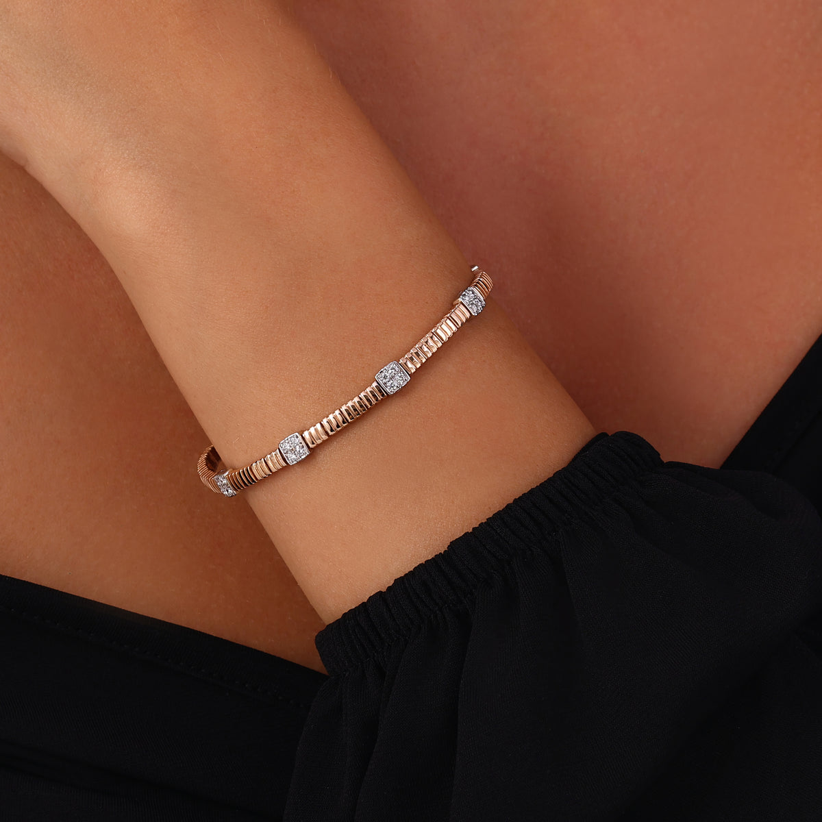 0.37 Karat Diamante Bracciale