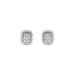 0.10 Karat Aubrey Baget Diamante Orecchini