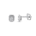 0.10 Karat Aubrey Baget Diamante Orecchini