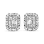 0.32 Karat Josie Baget Diamante Orecchini