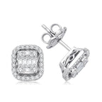 0.46 Karat Naomi Baget Diamante Orecchini