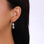 0.73 Karat Elena Baget Diamante Orecchini