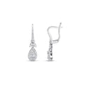 0.62 Karat Baget Diamante Orecchini