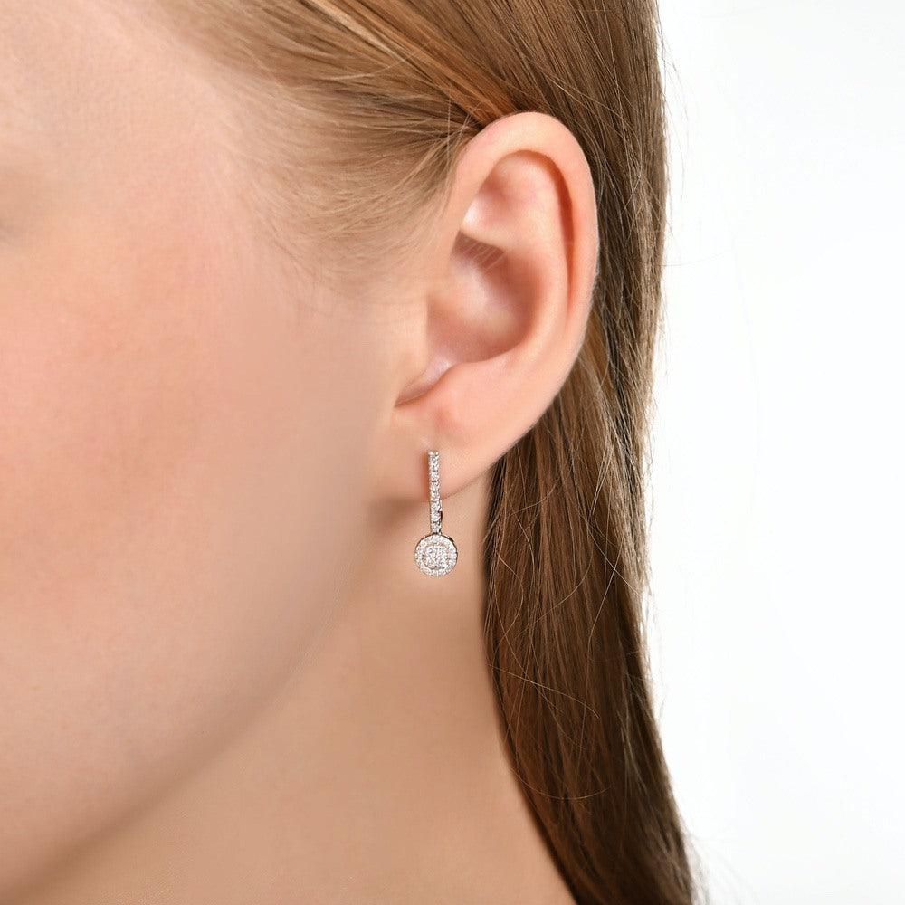 0.33 Karat Fides Diamante Orecchini
