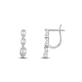 0.51 Karat Baget Diamante Orecchini